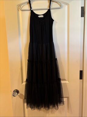 Black Tulle Skirt dress